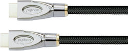 Python GC-M0252 HDMI 2.1 HDMI male - HDMI male 1m Μαύρο Python GC-M0252 HDMI 2.1 HDMI male - HDMI male 1m Μαύρο