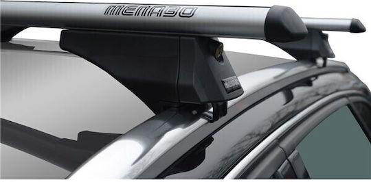 Menabo Tiger Silver XL Car Roof Bars for Kia Sorento Hybrid Plug-in 2021+