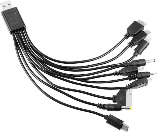 Multi-charger 10 In 1 Universal Usb Charging Cable