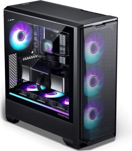 Phanteks Eclipse G400A Gaming Midi Tower Κουτί Υπολογιστή με RGB Φωτισμό Μαύρο
