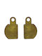Central Home Set Capac Oval Șină Cortina de lemn se termină din Plastic Bronz 2buc