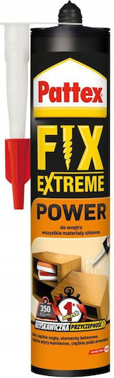 Henkel Pattex Fix Extreme Power Σφραγιστική Σιλικόνη Ξύλου 385gr