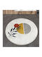 L'Εssentiel Maison Badematte Synthetisch,Polyester/Cotton/Leather Rund Multi 100x100cm