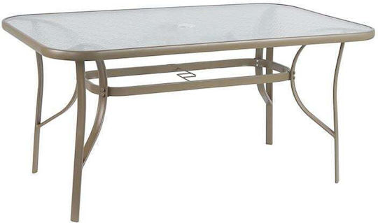 Tisch Stabil Rio Beige 120x70x71cm