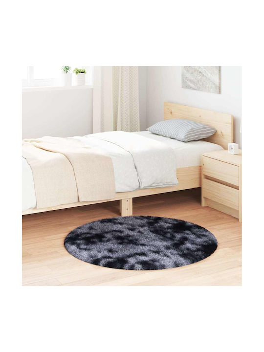 vidaXL Anti-slip Rug Rectangular Shaggy Dark Gray
