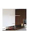 Ideal Lux Deckenleuchte Schwarz LED Schiene 126x126cm