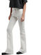 Joella Women's Jean Trousers Flared Ecru