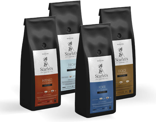 Scarlet's Coffee Kapseln Espresso Nespresso Capsule Starter Mega Pack Entkoffeiniert Kompatibel mit Maschine Nespresso 400Mützen