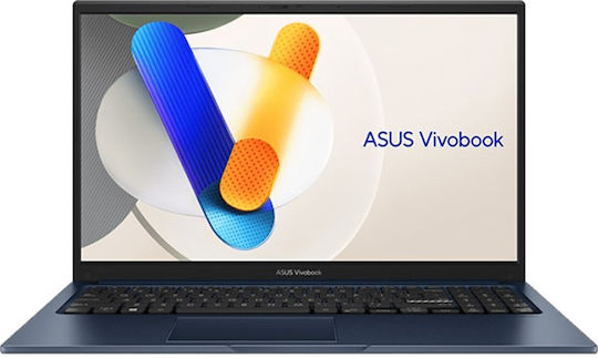 Asus Vivobook 15 X1504VA-BQ1747 X1504VA-BQ1747 15.6" FHD (i5-1334U/16GB/512GB SSD/No OS) Quiet Blue (GR Keyboard)