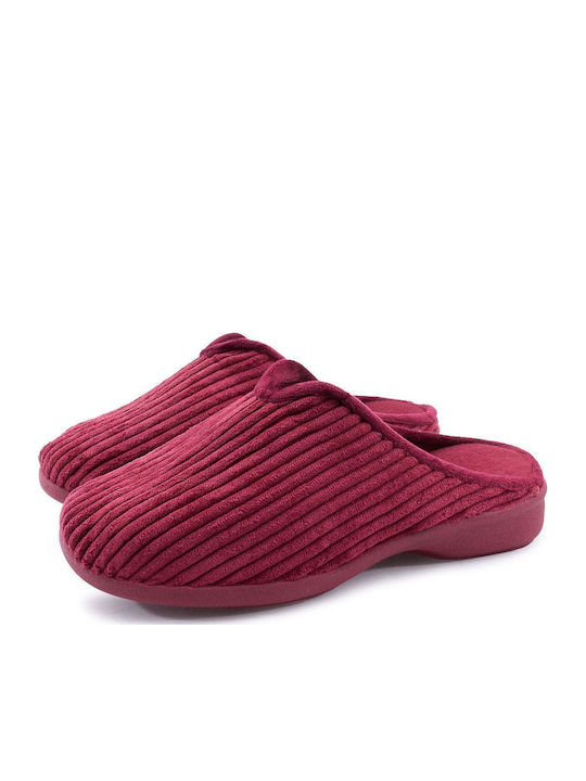 Winter Women's Slippers Burgundy