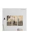 Πίνακας Καμβά Big Ben View London Τρίπτυχος Τρίπτυχο 60x40 Cm 3τμχ 20x40cm