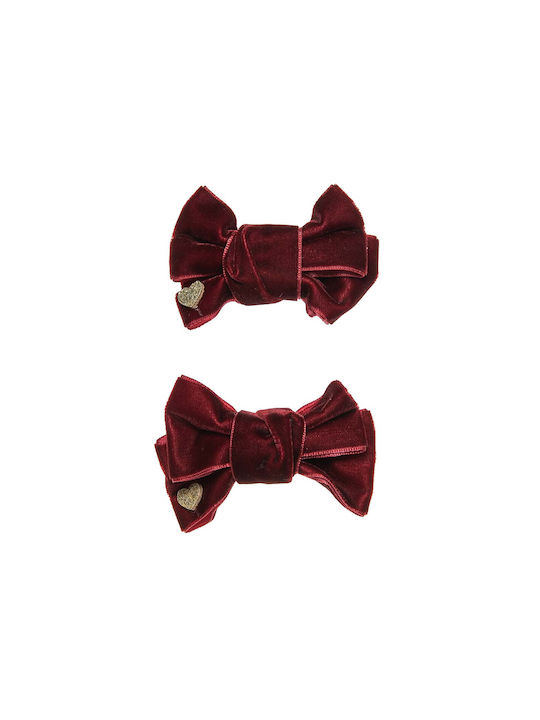 Velvet Bow Hair Clip