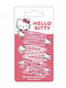 Cerda Hello Kitty Kinder Haarspangen mit Haarspange Figur in Rosa Farbe 6 Stück