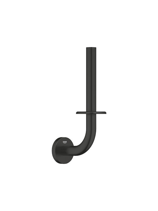 Grohe Essentials Χαρτοθήκη Μαύρη 4067393021902