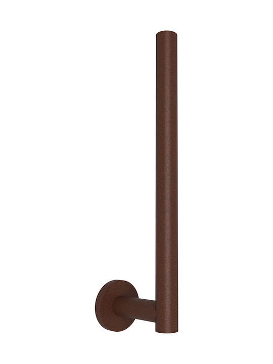 Verdi Omicron Wall-mounted Paper Holder Brown