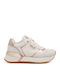 Mennet Allover 2 Γυναικεία Flatforms Sneakers Offwhite Platinum