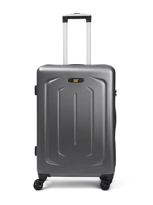 CAT Cabin Hard Gray Suitcase With 4 Wheels Height 50cm