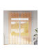 vidaXL Set Perdele Cu Capse Portocalii 140x260cm