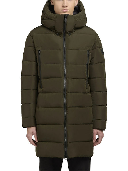 Khujo Jacket Puffer Khaki