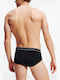 Ανδρικά Σλιπ Black με Σχέδια 3Pack