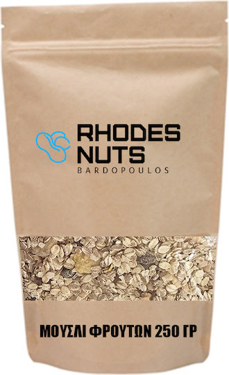 Μούσλι Φρούτων 250 Γρ Rhodes Nuts Bardopoulos