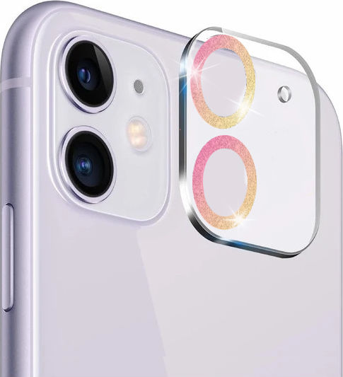 Orso Camera Protection Tempered Glass Pink for the iPhone 11
