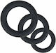 Loving Joy Set Ringe Schwanz & Hoden Silikon Gray 3Stück