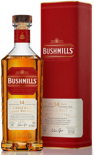Single Malt Ουίσκι 14 Ετών Ιρλανδίας 40% 700ml