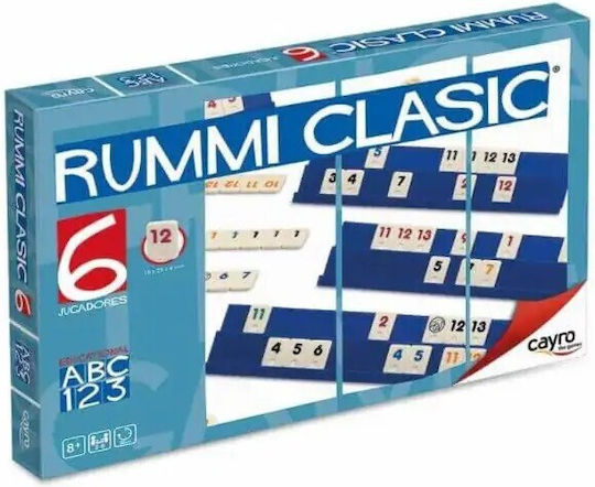 Επιτραπέζιο Παιχνίδι Rummi Clasic για 2-6 Παίκτες 8+ Ετών Cayro