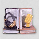 Bookend "Music Books" 23cm X 16cm