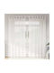 vidaXL vidaXL Window Curtain Set with Tab Top White 140x245cm