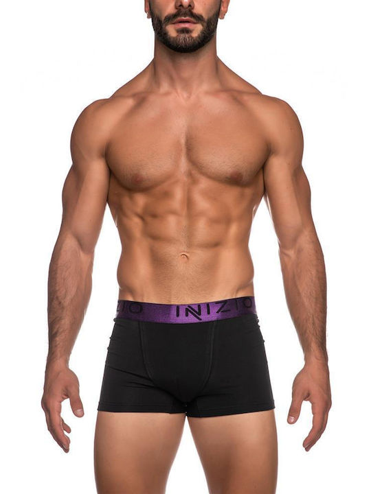 Inizio Men's Boxer Black/purple