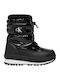 Γυναικεία Μποτάκια με Πλατφόρμα Μαύρα