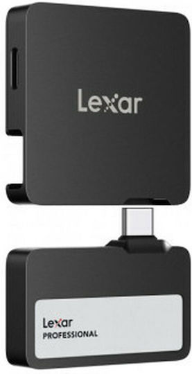Lexar Professional Go Portable 2.0TB USB 2.0 SSD Stick Μαύρο