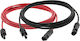 Nakauma Pro Np2202 Set Kabel Für Photovoltaik Schwarz Rot 10m 4mm² 080121