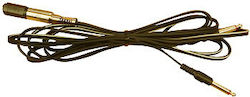 Leem 2 Jack Male Mono to Jack Female Stereo 3.00m Adapter Cable