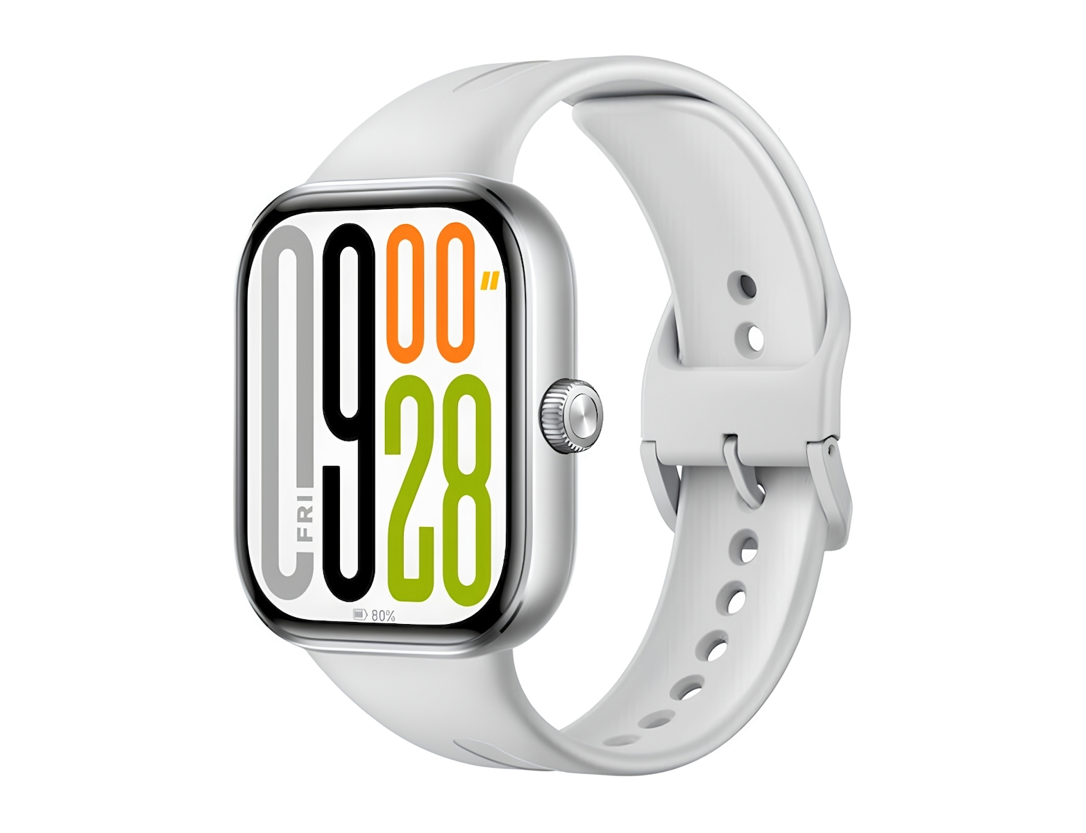 Xiaomi Redmi Watch 5 Aluminium 48mm Αδιάβροχο με Παλμογράφο (Silver Gray) (59680)