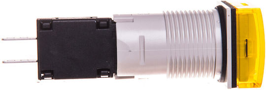 Lampa de semnalizare 16mm galben 24v AC DC Xb6cv5bb