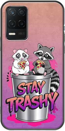 Stay Trashy Realme 8 5g Black Tpu Μαύρη Σιλικόνη