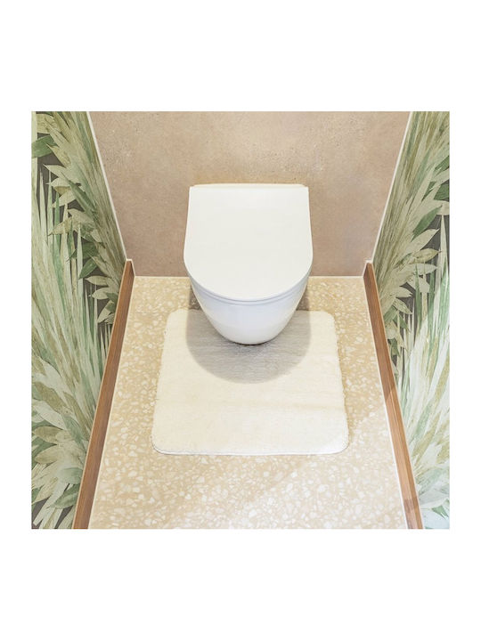 Sealskin Non-Slip Bath Mat Toilet 800635 Off-white 57x60cm