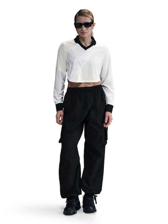 Nike Sportswear Γυναικείο Crop Top Μακρυμάνικο ...