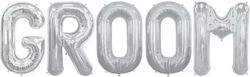 Mini Silver Balloon Groom 5 Pcs Mini Silver Balloon Groom 5 Pcs