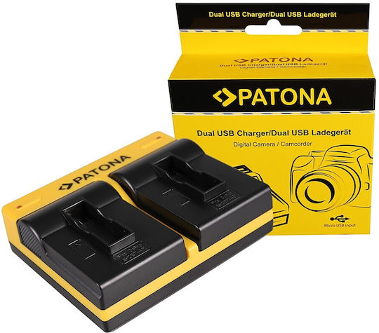Patona Dual Ladegerät F Gopro Ahdbt-401 Hero4 Black Edition Ahdbt-401 Hero5 Black Inkl Micro-usb K