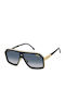 Carrera Men's Sunglasses With Black Frame And Grey Gradient Lens 1053/S 80S/08