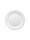 HS Aqua Plate Shallow White 23cm