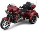 Harley Davidsonn Cvo Tri Glide 2021 1:12 Red