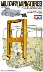 Tamiya Φιγούρα Μοντελισμού Tank Recovery Accessory Set German 18 Ton Half-track 1:35 35243