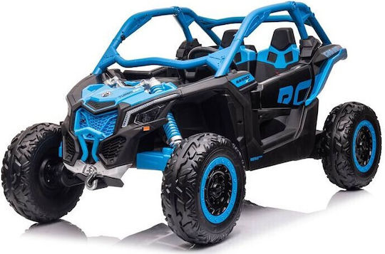 Can Am Maverick UTV Buggy Διθέσιο με Τηλεκοντρόλ Licensed 24 Volt Μπλε