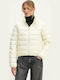 Kurz Damen Puffer Jacke für Winter Graphite