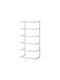 Sealskin Carre Wall-Mounted Bathroom Shelf Unit with 5 Positions ​24x48cm White